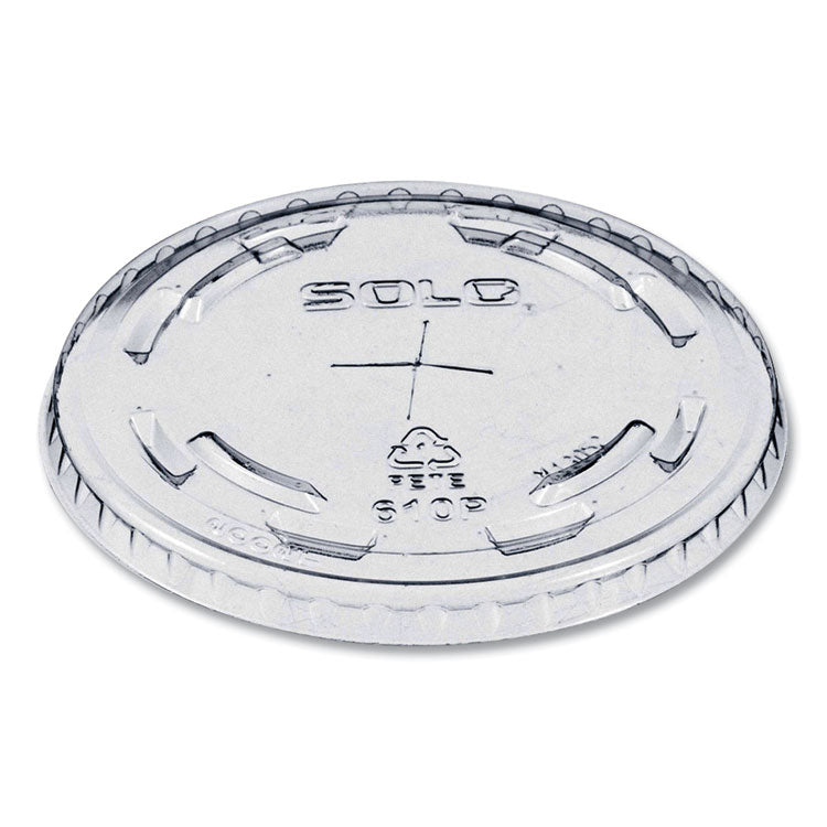 Plastic Cold Cup Lids, Fits 9 oz to 10 oz Cold Cups, Clear, 1,000/Carton