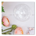 Plastic Cold Cup Lids, Fits 9 oz to 10 oz Cold Cups, Clear, 1,000/Carton
