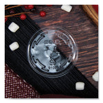 Plastic Cold Cup Lids, Fits 9 oz to 10 oz Cold Cups, Clear, 1,000/Carton