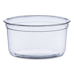 Bare Eco-Forward RPET Deli Containers, ProPlanet Seal, 12 oz, Clear, Plastic, 50/Pack, 10/Carton