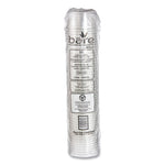 Bare Eco-Forward RPET Deli Containers, ProPlanet Seal, 12 oz, Clear, Plastic, 50/Pack, 10/Carton