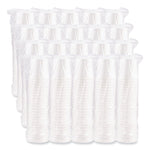 Flexstyle Double Poly Paper Containers, 16 oz, White, Paper, 25/Pack, 20 Packs/Carton