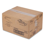 EcoSense Renewable Plant Starch Cutlery, Fork, Plastic, Cream, 50/Pack, 20 Packs/Carton