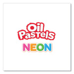 Neon Oil Pastels, 12 Assorted Colors, 12/pack