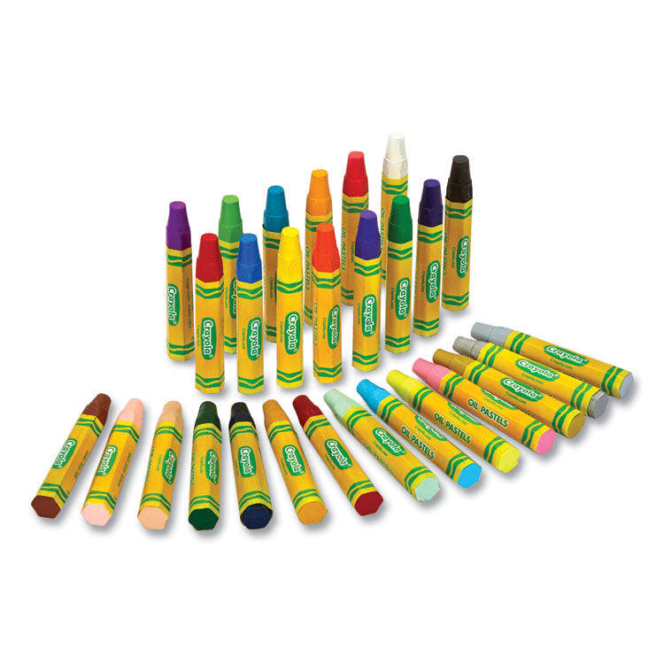 Oil Pastels, 28 Assorted Colors, 28/pack