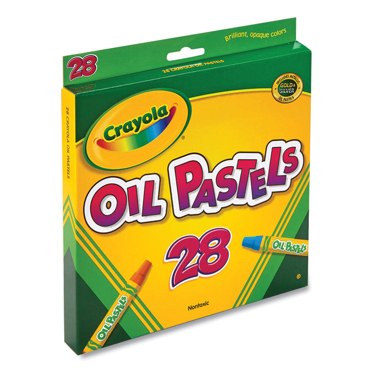 Oil Pastels, 28 Assorted Colors, 28/pack