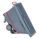 0.5 cu yd BRUTE DURATILT Frame Tilt Truck, Heavy Duty, 1,400 lb Capacity, Gray
