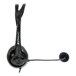 ZuM ZuM350B Binaural Over The Head Headset, Black