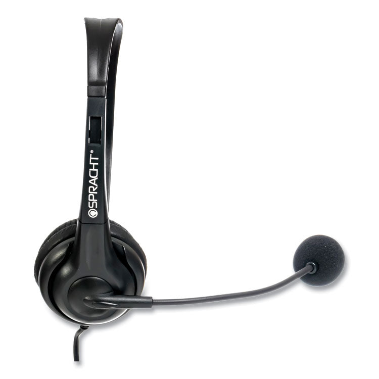 ZuM ZuM350M Monaural Over The Head Headset, Black