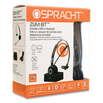 ZuM BT Mobile Office Monaural Over The Head Headset, Black