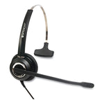 ZuM ZuMRJ9M Monaural Over The Head Headset, Black