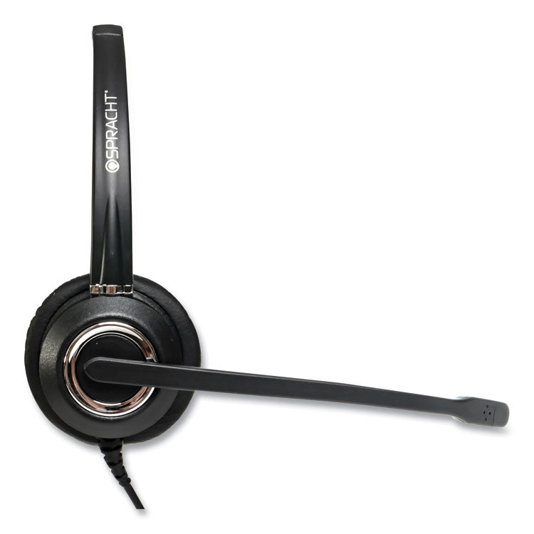 ZuM ZuMRJ9M Monaural Over The Head Headset, Black
