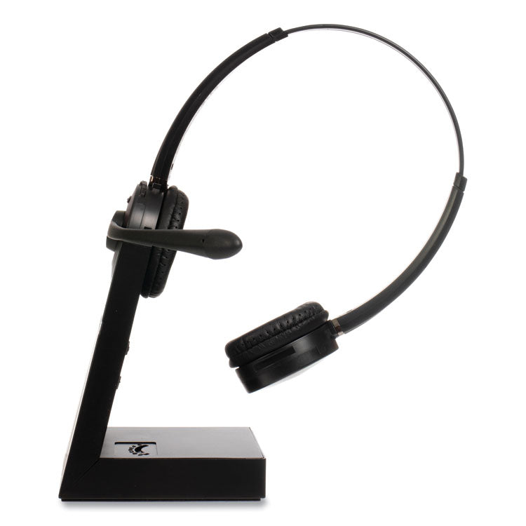 ZuM Maestro DECT Binaural Over The Head Headset, Black