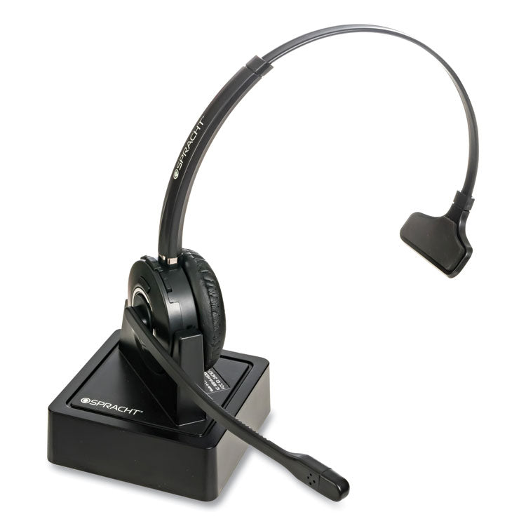 ZuM Maestro Bluetooth Monaural Over The Head Headset, Black