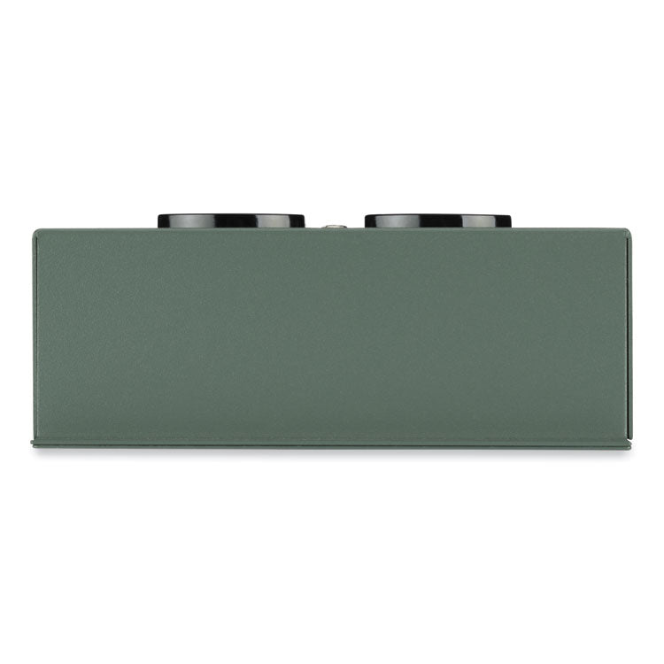 Metal SurgeMaster Surge Protector, 10 AC Outlets, 15 ft Cord, 885 J, Dark Gray