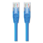 CAT5e Snagless Patch Cable, 3 ft, Blue