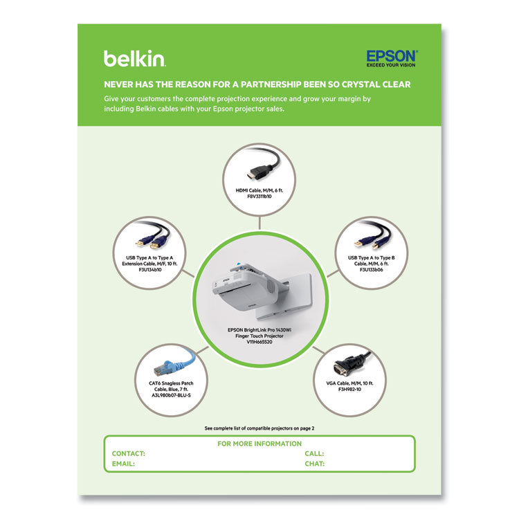 Pro Series High Integrity VGA Monitor Cable, 10 ft, Black