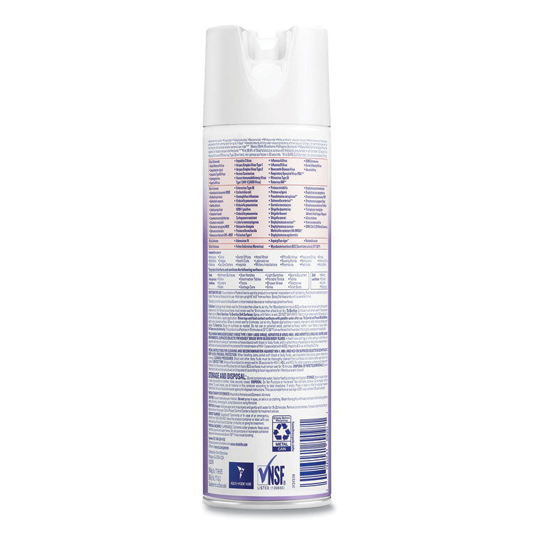 Disinfectant Spray, Lavender, 19 Oz Aerosol Spray