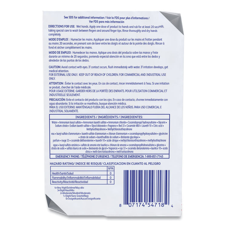 Soft Care Lotionized Hand Soap, Floral Scent, 1,000 mL, 12/Carton