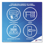 Disinfecting Wipes Flatpacks, 1-Ply, 6.69 x 7.87, Lemon and Lime Blossom, White, 15 Wipes/Flat Pack, 24 Flat Packs/Carton