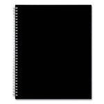 Teacher's Solid Black Weekly/Monthly Lesson Planner, 2025 to 2026, Nine Classes, Black Cover, (70) 11 x 8.5 Pages