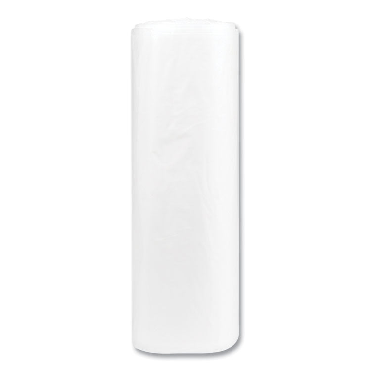 High-Density Commercial Can Liner Value Pack, 30 gal, 9 mic, 30" x 36", Natural, Interleaved Roll, 25 Bags/Roll, 20 Rolls/CT
