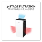 AeraMax SV Air Purifier, 1,500 sq ft Room Capacity, White/Black