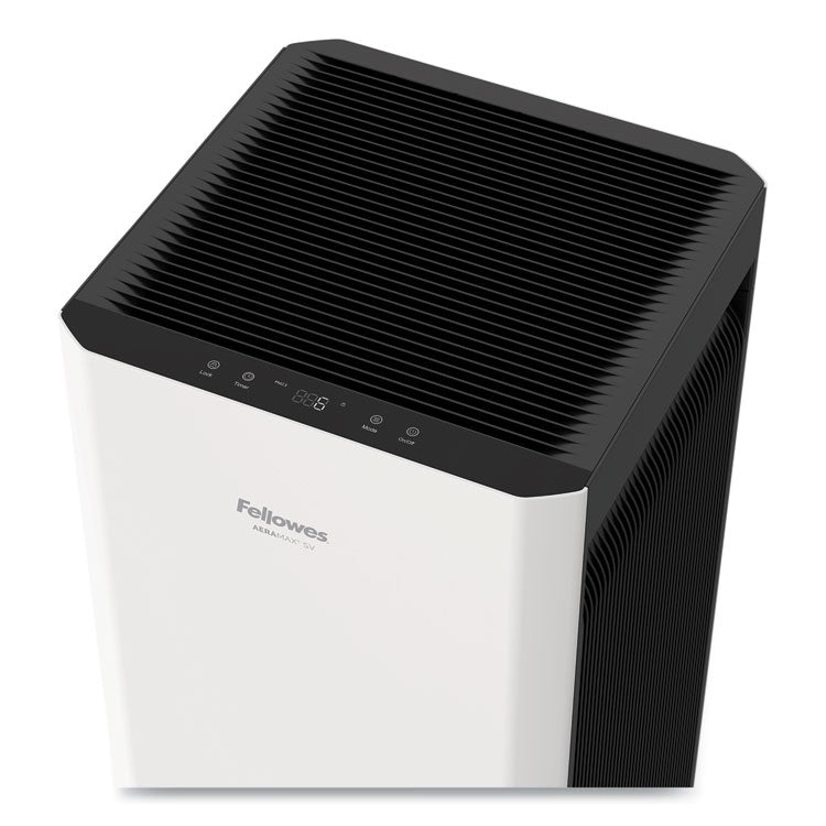 AeraMax SV Air Purifier, 1,500 sq ft Room Capacity, White/Black