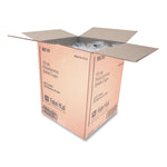 RK Ribbed Cold Drink Cups, 10 oz, Plastic, Clear, 100/Sleeve, 25 Sleeves/Carton