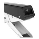 LX890 Handheld Plier Stapler with Antimicrobial Protection, 40-Sheet Capacity, 0.25"/0.31" Staples, Black/White