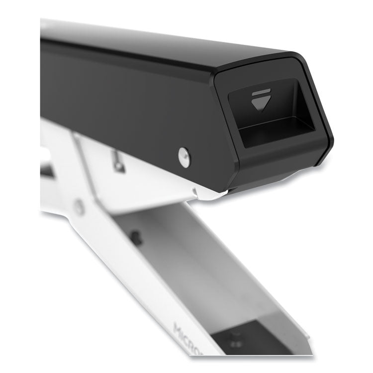 LX890 Handheld Plier Stapler with Antimicrobial Protection, 40-Sheet Capacity, 0.25"/0.31" Staples, Black/White