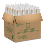 Bare Eco-Forward RPET Cold Cups, Individually Wrapped, 10 oz, Plastic, Leaf Design, 500/Carton