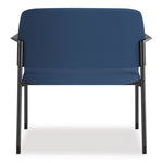 Accommodate Series Bariatric Chair with Arms, 33.5" x 21.5" x 32.5", Elysian Seat, Elysian Back, Charblack Legs