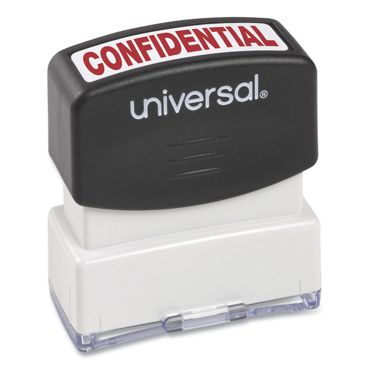 Message Stamp, Confidential, Pre-Inked One-Color, Red