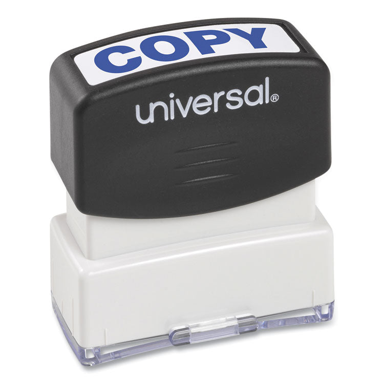 Message Stamp, Copy, Pre-Inked One-Color, Blue