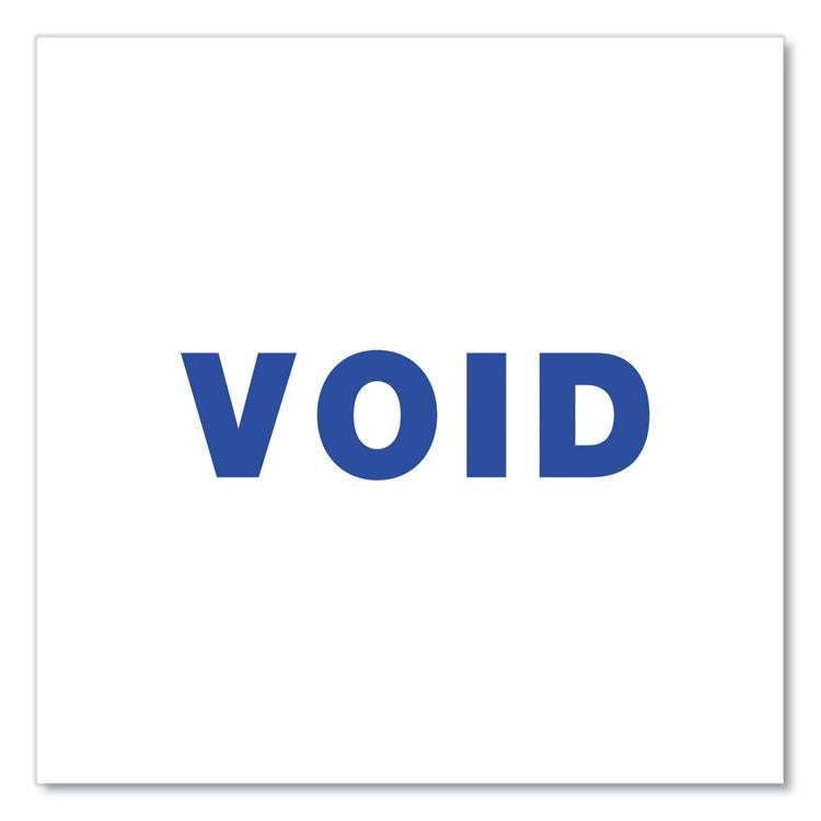 Message Stamp, Void, Pre-Inked One-Color, Blue