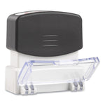 Message Stamp, Void, Pre-Inked One-Color, Blue