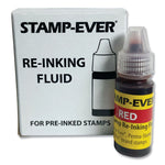 Refill Ink For Clik! And Universal Stamps, 7 Ml Bottle, Red