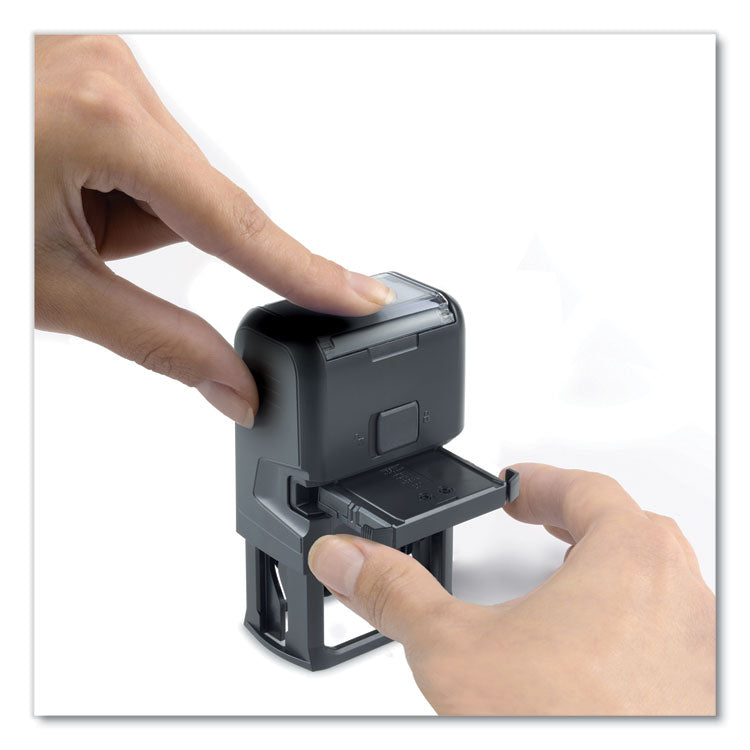 E4750 Printy Replacement Pad for Trodat Self-Inking Stamps, 1" x 1.63", Black