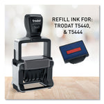 T5440 Professional Replacement Ink Pad for Trodat Custom Self-Inking Stamps, 1.13" x 2", Black