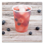 High-Impact Polystyrene Cold Cups, 10 oz, Plastic, Translucent, 100/Sleeve, 25 Sleeves/Carton