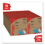 X50 Cloths, POP-UP Box, 12.5 x 9.1, White, 168/Box, 10 Boxes/Carton