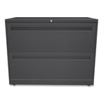 Brigade 700 Series Lateral File, 2 Legal/letter-Size File Drawers, Charcoal, 36" X 18" X 28"