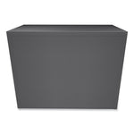 Brigade 700 Series Lateral File, 2 Legal/letter-Size File Drawers, Charcoal, 36" X 18" X 28"
