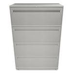 Brigade 700 Series Lateral File, 4 Legal/letter-Size File Drawers, Light Gray, 36" X 18" X 52.5"