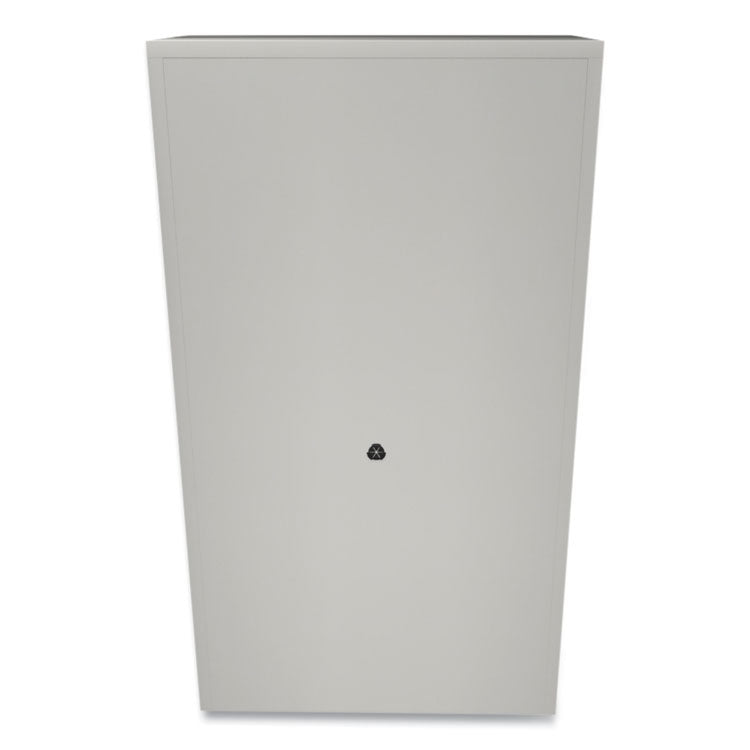 Brigade 700 Series Lateral File, Three-Shelf Enclosed Storage, 2 Legal/letter-Size File Drawers, Gray, 36" X 18" X 64.25"