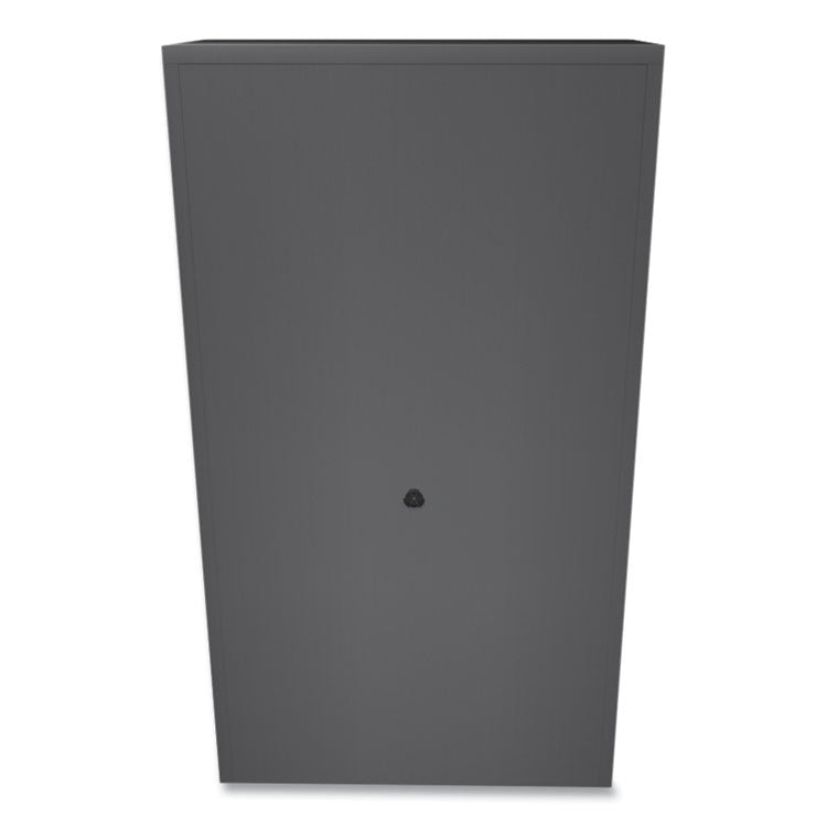 Brigade 700 Series Lateral File, Three-Shelf Enclosed Storage, 2 Legal/letter-Size File Drawers, Charcoal, 36" X 18" X 64.25"