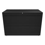 Brigade 700 Series Lateral File, 2 Legal/letter-Size File Drawers, Black, 42" X 18" X 28"
