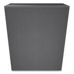 Brigade 700 Series Lateral File, 4 Legal/letter-Size File Drawers, Charcoal, 42" X 18" X 52.5"
