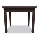 Laminate Occasional Table, Rectangular, 24w X 20d X 20h, Mahogany